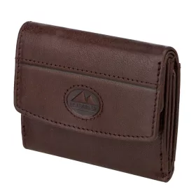    EL FORREST 942-22 RFID hnedá hovädzia kožená peňaženka