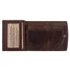  EL FORREST 942-22 RFID hnedá hovädzia kožená peňaženka