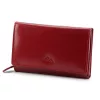  Dámska kožená peňaženka EL FORREST 938-480 s RFID červenou farbou 12 x 8 x 3,3 cm
