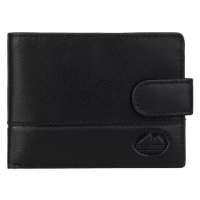    Pánska peňaženka EL FORREST 916-61 s RFID čipom, čierna, 11,5 x 8,5 x 2 cm