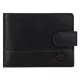  Pánska peňaženka EL FORREST 916-61 s RFID čipom, čierna, 11,5 x 8,5 x 2 cm