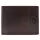 Pánska peňaženka z hovädzej kože EL FORREST 899-22 s RFID v hnedej farbe 12 x 9,5 x 2,5 cm
