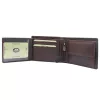  Pánska peňaženka z hovädzej kože EL FORREST 899-22 s RFID v hnedej farbe 12 x 9,5 x 2,5 cm