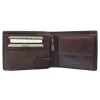  Pánska peňaženka z hovädzej kože EL FORREST 899-22 s RFID v hnedej farbe 12 x 9,5 x 2,5 cm
