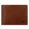 Pánska peňaženka z hovädzej kože EL FORREST 892/A-26 s RFID, hnedá, 12 x 9,5 x 2,5 cm