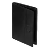  EL FORREST 879-61 RFID čierna hovädzia kožená peňaženka 9 x 12,5 x 1 cm