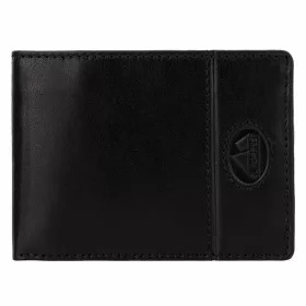    Pánska kožená peňaženka EL FORREST 851/A-61 s RFID čipom, čierna, 11 x 8 x 2,5 cm