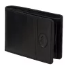  Pánska kožená peňaženka EL FORREST 851/A-61 s RFID čipom, čierna, 11 x 8 x 2,5 cm