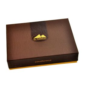    EL FORREST 823-61 čierna kožená peňaženka 12,5 x 6 x 3 cm