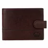  Pánska peňaženka z hovädzej kože EL FORREST 806-22 s RFID, hnedá, 13,5 x 9,5 x 3 cm