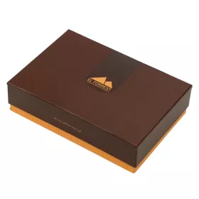    Pánska peňaženka z hovädzej kože EL FORREST 806-22 s RFID, hnedá, 13,5 x 9,5 x 3 cm