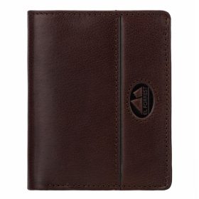   Pánska hnedá peňaženka z hovädzej kože s RFID ochranou EL FORREST 728-22 9 x 11 x 2,8 cm
