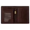  Pánska hnedá peňaženka z hovädzej kože s RFID ochranou EL FORREST 728-22 9 x 11 x 2,8 cm