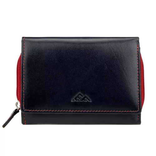  Dámska peňaženka z hovädzej kože EL FORREST 568-340 s RFID 12,5 x 9 x 3,5 cm