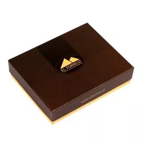    Pánska peňaženka z hovädzej kože EL FORREST 1403-61 s RFID, čierna, 10,5 x 13 x 2,8 cm