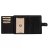  Pánska peňaženka z hovädzej kože EL FORREST 1403-61 s RFID, čierna, 10,5 x 13 x 2,8 cm