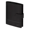  Pánska peňaženka z hovädzej kože EL FORREST 1403-61 s RFID, čierna, 10,5 x 13 x 2,8 cm