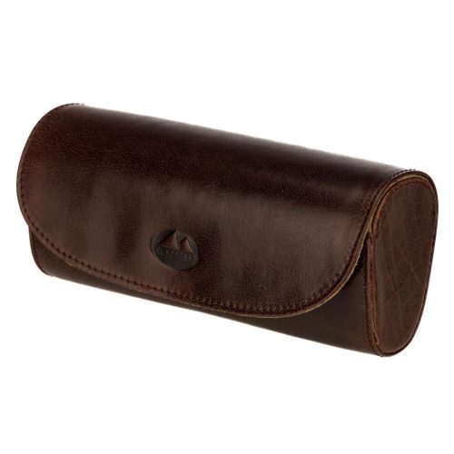  Držiak na okuliare z hnedej kože EL FORREST 1006-22 15,5 x 6,5 x 5 cm