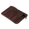  Dámska hnedá peňaženka z hovädzej kože EL FORREST 1005-22 12,5 x 8 x 2,5 cm