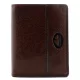  Pánska peňaženka z hovädzej kože EL FORREST 1000-22 s RFID technológiou, hnedá, 8 x 10 x 2,8 cm
