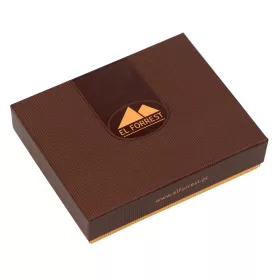    Pánska peňaženka z hovädzej kože EL FORREST 1000-22 s RFID technológiou, hnedá, 8 x 10 x 2,8 cm