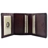  Pánska peňaženka z hovädzej kože EL FORREST 1000-22 s RFID technológiou, hnedá, 8 x 10 x 2,8 cm