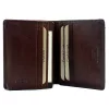  Pánska peňaženka z hovädzej kože EL FORREST 1000-22 s RFID technológiou, hnedá, 8 x 10 x 2,8 cm