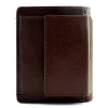  Pánska peňaženka z hovädzej kože EL FORREST 1000-22 s RFID technológiou, hnedá, 8 x 10 x 2,8 cm