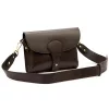  Luka 25-033 / 24-076 D DOLLARO INSTAGRAMKA hnedá dámska kožená kabelka 24 x 18 x 6 cm