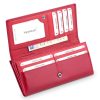  Dámska peňaženka VerMari 72031-10202D-R červená z hovädzej kože 18,5 x 9,5 x 3,5 cm
