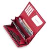  Dámska kožená peňaženka VerMari 64003-10202D-R červená 16,5 x 9 x 3,5 cm