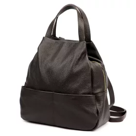   Luka 24-070 DOLLARO barna női marhabőr hátizsák 30 x 30 x 16 cm