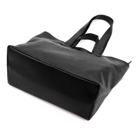    Dámska kožená kabelka Luka 25-078 DOLLARO čierna 43 x 30 x 17 cm