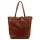  Dámska kožená kabelka MiaMore 01-014 Z DOLLARO hnedá 40 x 38 x 13 cm
