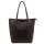  Dámska kožená kabelka MiaMore 01-014 Z DOLLARO hnedá 40 x 38 x 13 cm