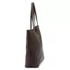  Dámska kožená kabelka MiaMore 01-014 Z DOLLARO hnedá 40 x 38 x 13 cm