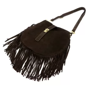    Dámska kožená kabelka Camilla PREMIUM 10.001 hnedej farby 36 x 31 x 6 cm