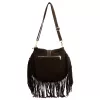  Dámska kožená kabelka Camilla PREMIUM 10.001 hnedej farby 36 x 31 x 6 cm