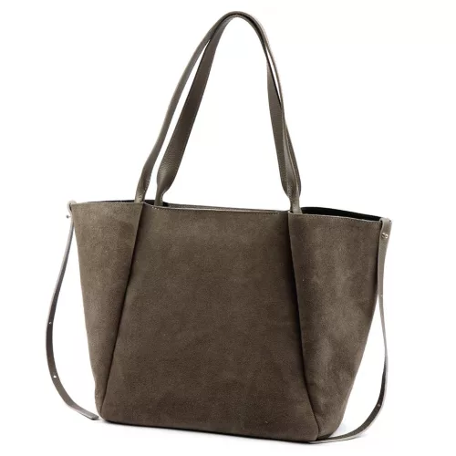  Dámska kožená kabelka Luka 25-079 v béžovej farbe 50 x 34 x 17 cm