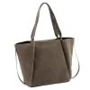  Dámska kožená kabelka Luka 25-079 v béžovej farbe 50 x 34 x 17 cm