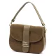  Dámska kožená kabelka Luka 26-001 béžová, crossbody 27 x 21 x 10 cm