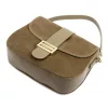  Dámska kožená kabelka Luka 26-001 béžová, crossbody 27 x 21 x 10 cm