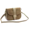  Dámska kožená kabelka Luka 26-001 béžová, crossbody 27 x 21 x 10 cm