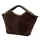  Dámska kožená kabelka Camilla PREMIUM 10.003 hnedá 50 x 30 x 12 cm