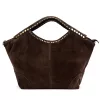  Dámska kožená kabelka Camilla PREMIUM 10.003 hnedá 50 x 30 x 12 cm
