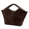  Dámska kožená kabelka Camilla PREMIUM 10.003 hnedá 50 x 30 x 12 cm