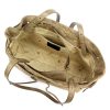  Dámska kožená kabelka Camilla PREMIUM 10.005 v béžovej farbe 42 x 24 x 13 cm