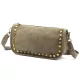  Dámska kožená kabelka Luka 25-087 v béžovej farbe 27 x 14 x 11 cm