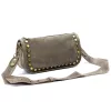  Dámska kožená kabelka Luka 25-087 v béžovej farbe 27 x 14 x 11 cm