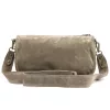  Dámska kožená kabelka Luka 25-087 v béžovej farbe 27 x 14 x 11 cm